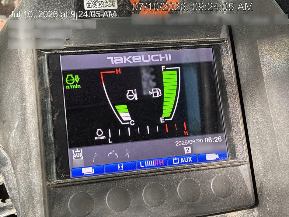 2020 TAKEUCHI TB290C