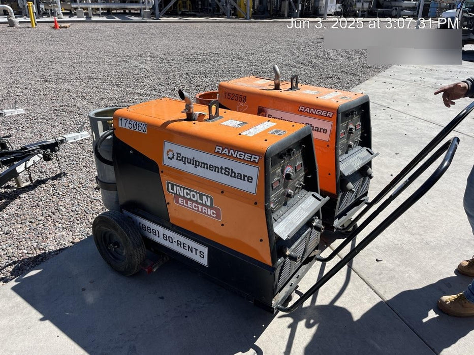 2021 Lincoln Electric Ranger 305 LPG LPG One-Pak (includes undercarriage, tank holder & tank strap) ORANGE