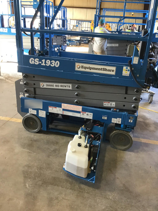 2019 Genie GS-1930 Fixed Rails with Chain Entry