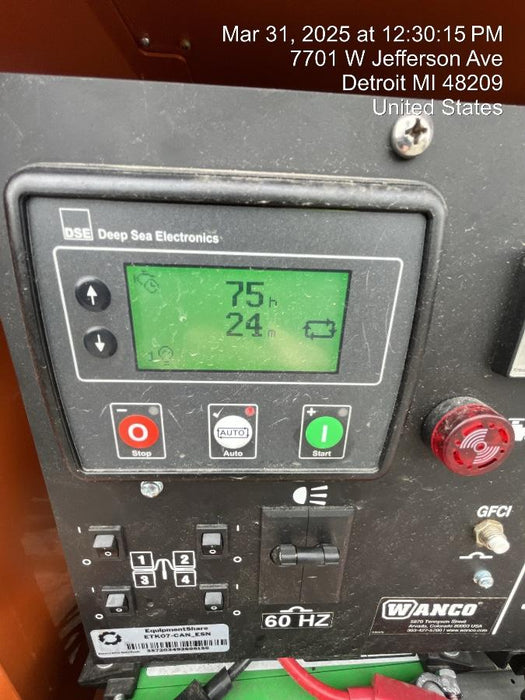 2024 Wanco WLTT-4MM4K Diesel, Deep Sea Controller, Shore Power Plug, Auto Start, (4) 350W LED Floodlights, 4kW Generator, 60 Gal Fuel Tank, 2" Ball, T3