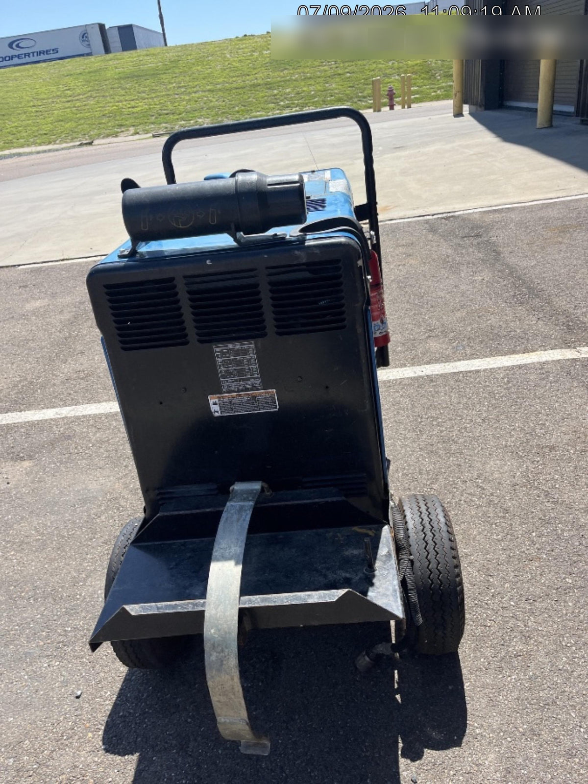 2019 Miller Electric BOBCAT 250 LP/Propane, Running Gear, Tank Bracket, Hose