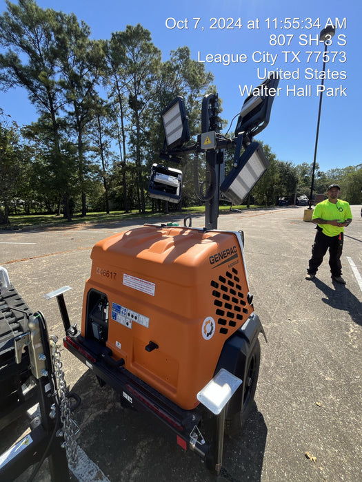 2024 Generac MLTS-4 2.4kW, Mitsu Eng, Analog, LED, Diesel.
