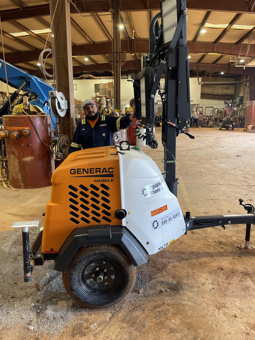 2023 Generac MLT2 Diesel, Flex Switch 120V Input, Powerzone Controller, (4) 320W LED Lights, 4kW Generator, 39.9 Gal Fuel Tank, 2" Ball, T3