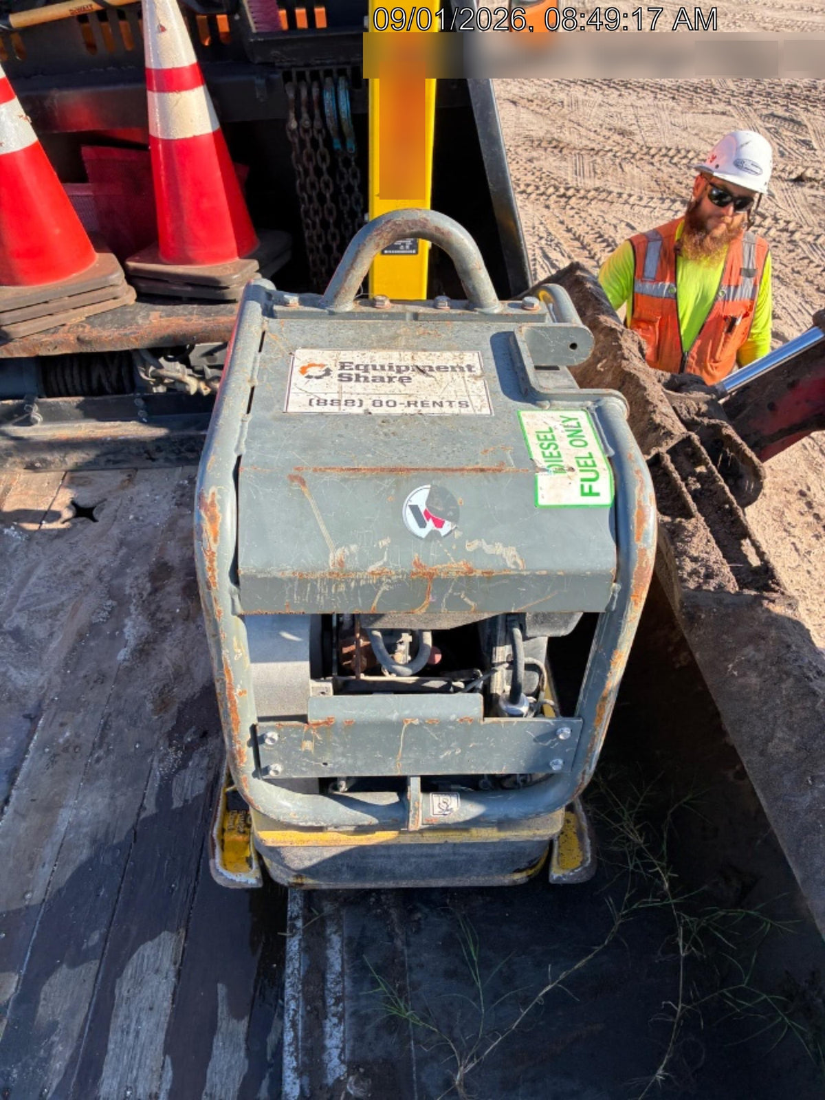 2024 Wacker Neuson DPU5545Heh Vibration Plate DPU 5545Heh US, Diesel,