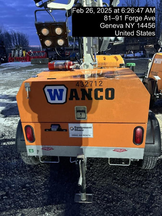 2024 Wanco WLTT-4MM4K Diesel, Deep Sea Controller, Shore Power Plug, Auto Start, (4) 350W LED Floodlights, 4kW Generator, 60 Gal Fuel Tank, 2" Ball, T3
