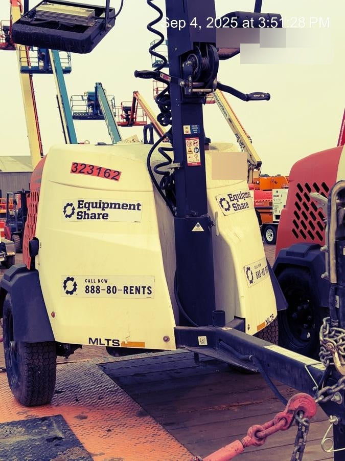 2023 Generac MLT2 Diesel, Flex Switch 120V Input, Powerzone Controller, (4) 320W LED Lights, 4kW Generator, 39.9 Gal Fuel Tank, 2" Ball, T3