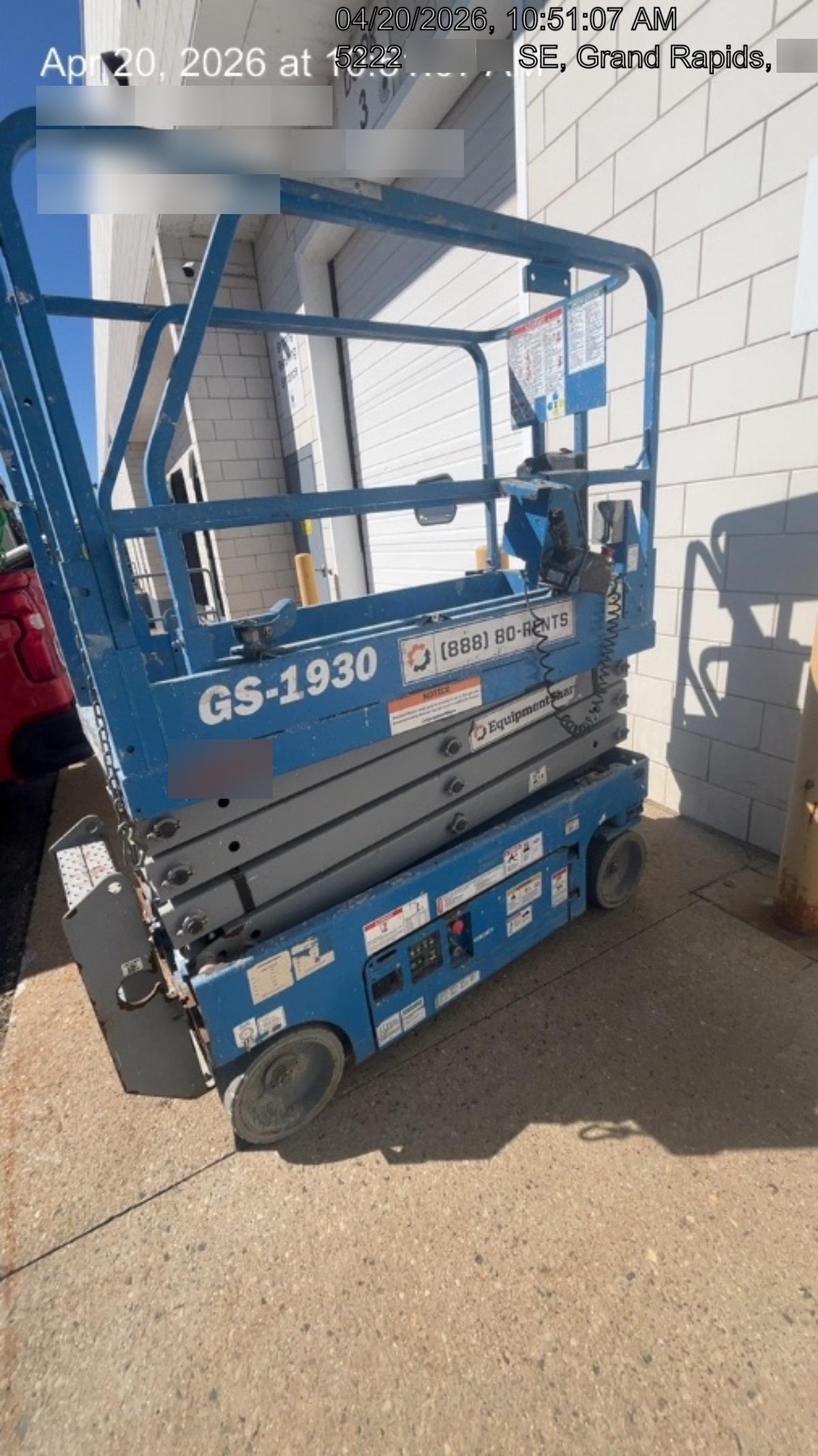 2020 Genie GS-1930 Standard Machine