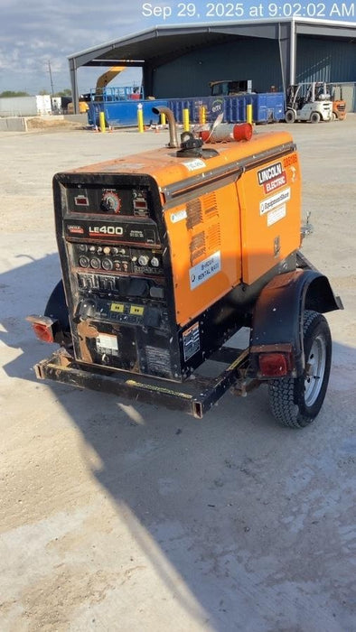 2022 Lincoln Electric LE400 Kubota V1505, Trlr, Cable Rack, Light Kit, ES Decals, T3