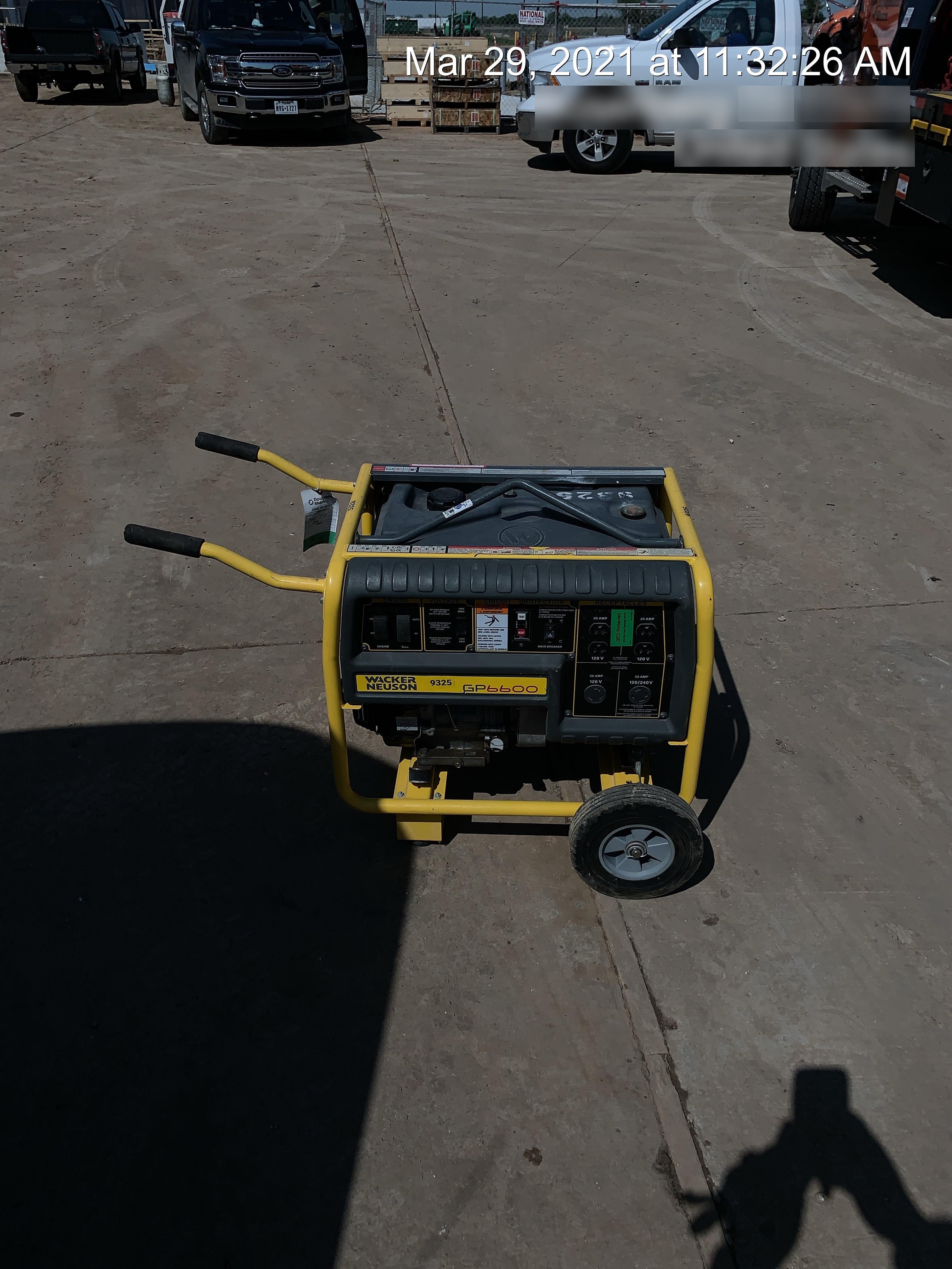 2018 WACKER NEUSON GP6600A