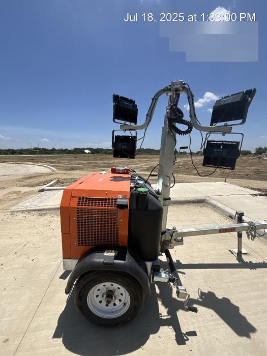 2024 Wanco WLTT-4MM4K Diesel, Deep Sea Controller, Shore Power Plug, Auto Start, (4) 350W LED Floodlights, 4kW Generator, 60 Gal Fuel Tank, 2" Ball, T3