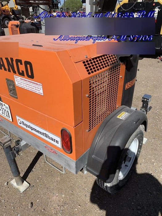 2024 Wanco WLTT-4MM4K Diesel, Deep Sea Controller, Shore Power Plug, Auto Start, (4) 350W LED Floodlights, 4kW Generator, 60 Gal Fuel Tank, 2" Ball, T3