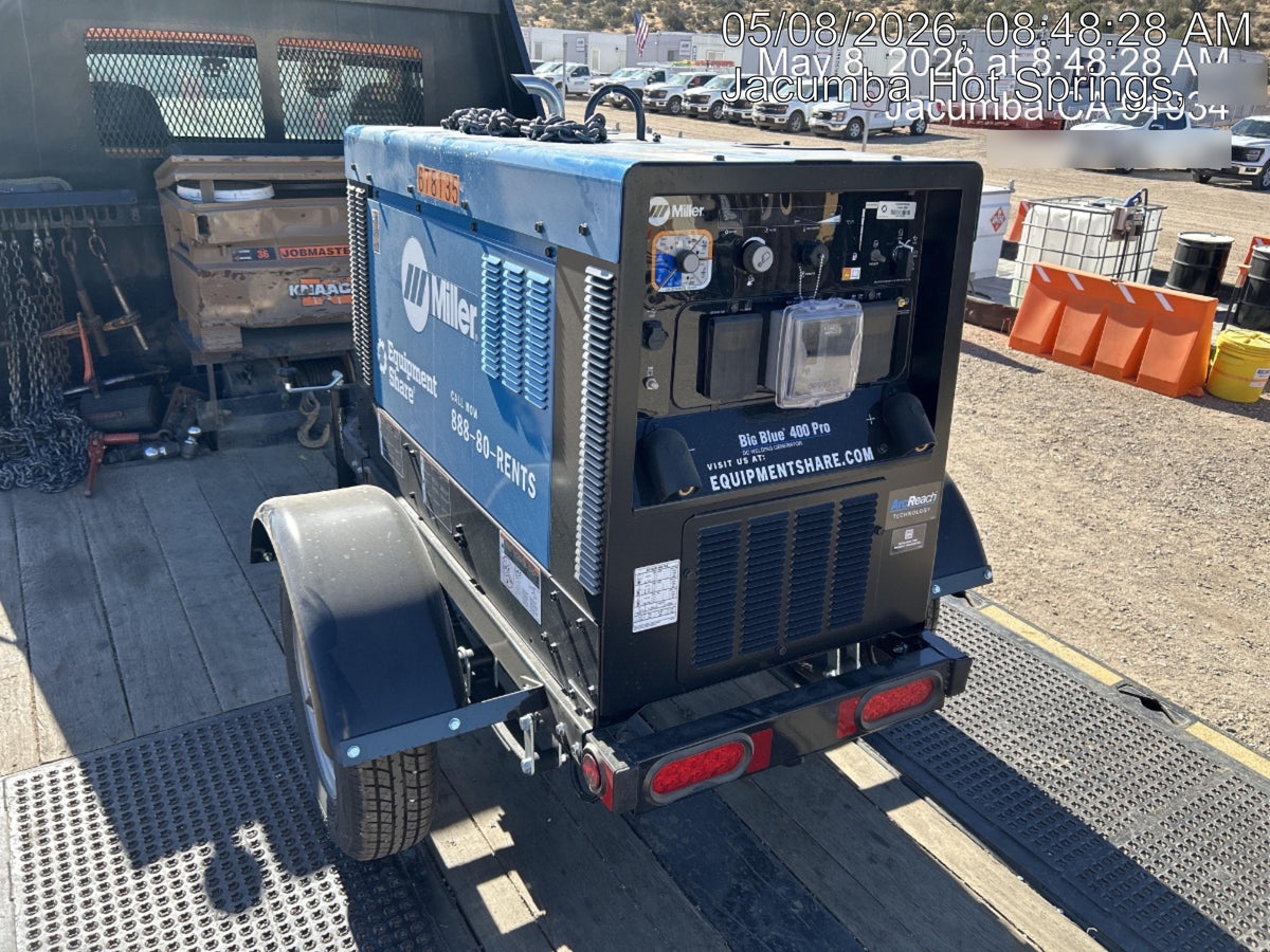 2026 MILLER ELECTRIC BIG BLUE 400