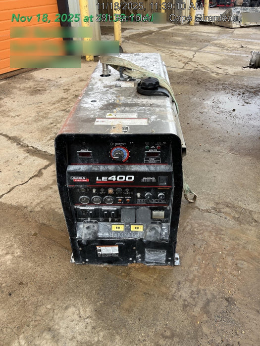 2024 Lincoln Electric LE400 Kubota V1505, Trlr, Cable Rack, Light Kit, ES Decals, T3