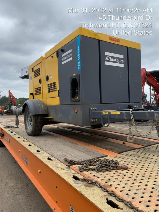 2021 ATLAS COPCO PAS 150 HF CS Enclosed