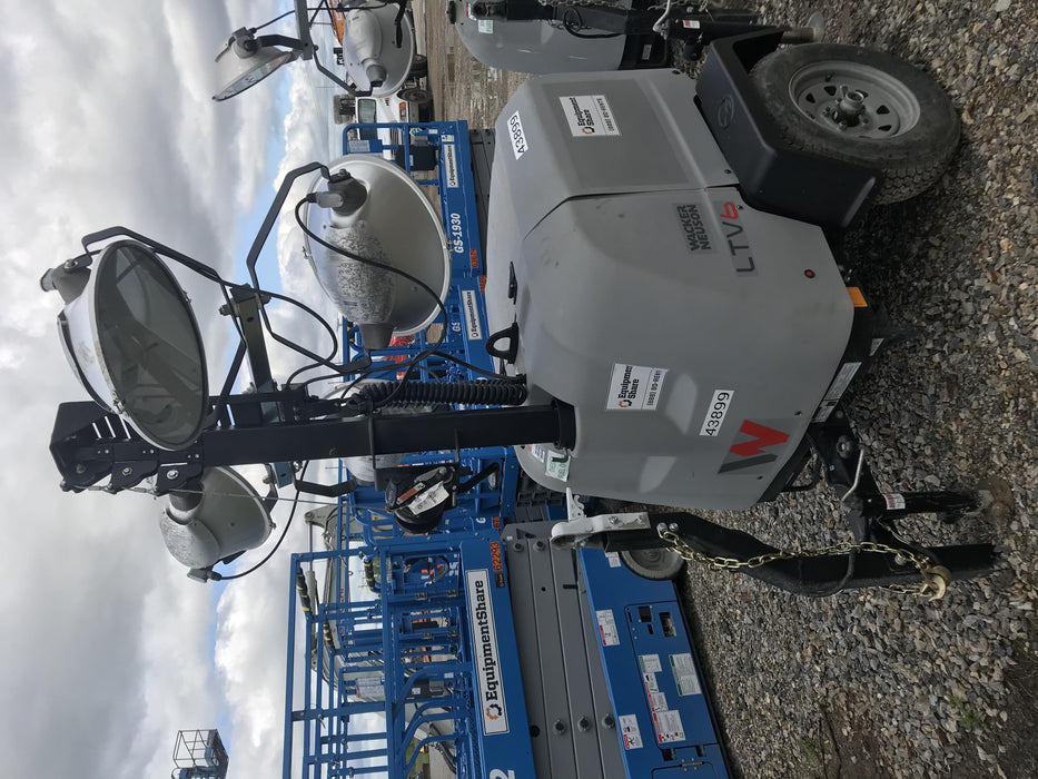 2019 Wacker Neuson LTV6L-MH Wacker Neuson LTV6L Mobile Light Tower w/Fuel Level Sensor Installed