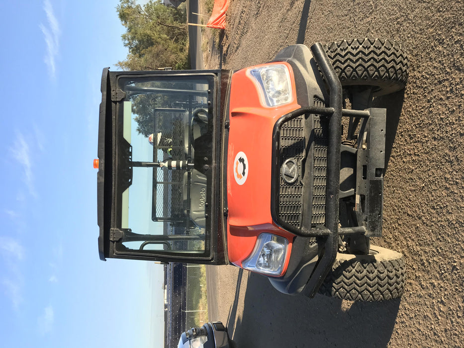 2019 Kubota RTV-X1140W-H 4wd Utility Cart, LED Strobe, Windshield Tempered Glass, Plastic Canopy, Wire Harness Kit, Backup Alarm