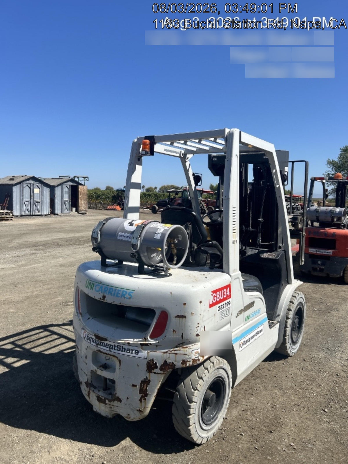 2022 UNICARRIER PF60DF QUAD