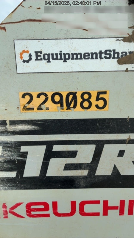2022 TAKEUCHI TL12R2-CR