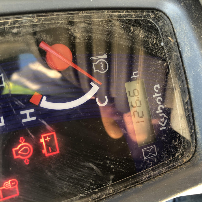 2019 Kubota SVL95-2S Cab/Heat/Air, Standard Tracks, Standard Flow w/Manual QC, 80" HD Bucket w/ Smooth Cutting Edge