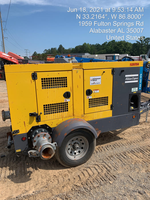 2020 ATLAS COPCO PAS 150 HF CS Enclosed