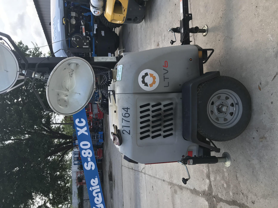 2019 Wacker Neuson LTV6L-MH Wacker Neuson LTV6L Mobile Light Tower w/Fuel Level Sensor Installed