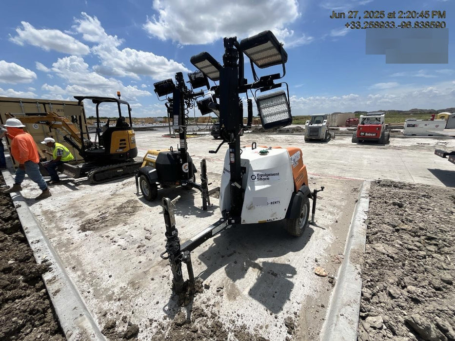 2023 Generac MLT2 Diesel, Flex Switch 120V Input, Powerzone Controller, (4) 320W LED Lights, 4kW Generator, 39.9 Gal Fuel Tank, 2" Ball, T3