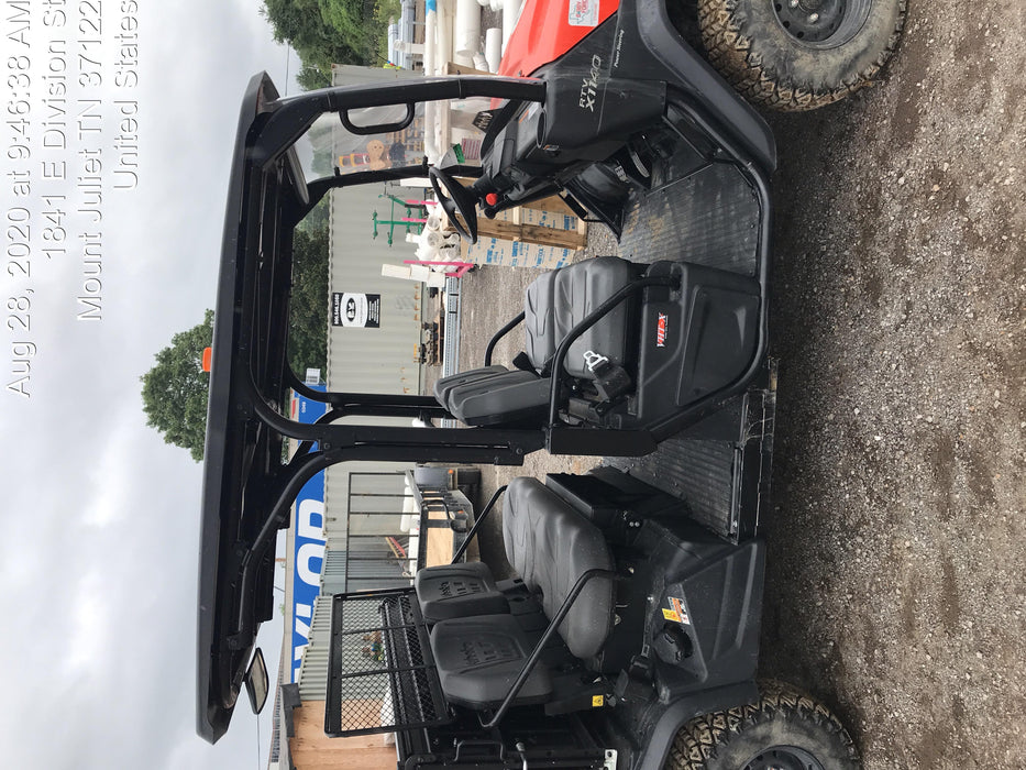 2020 Kubota RTV-X1140W-H 4WD utility cart -LED strobe -Windshield tempered glass -Plastic canopy -Wire harness kit -Backup alarm