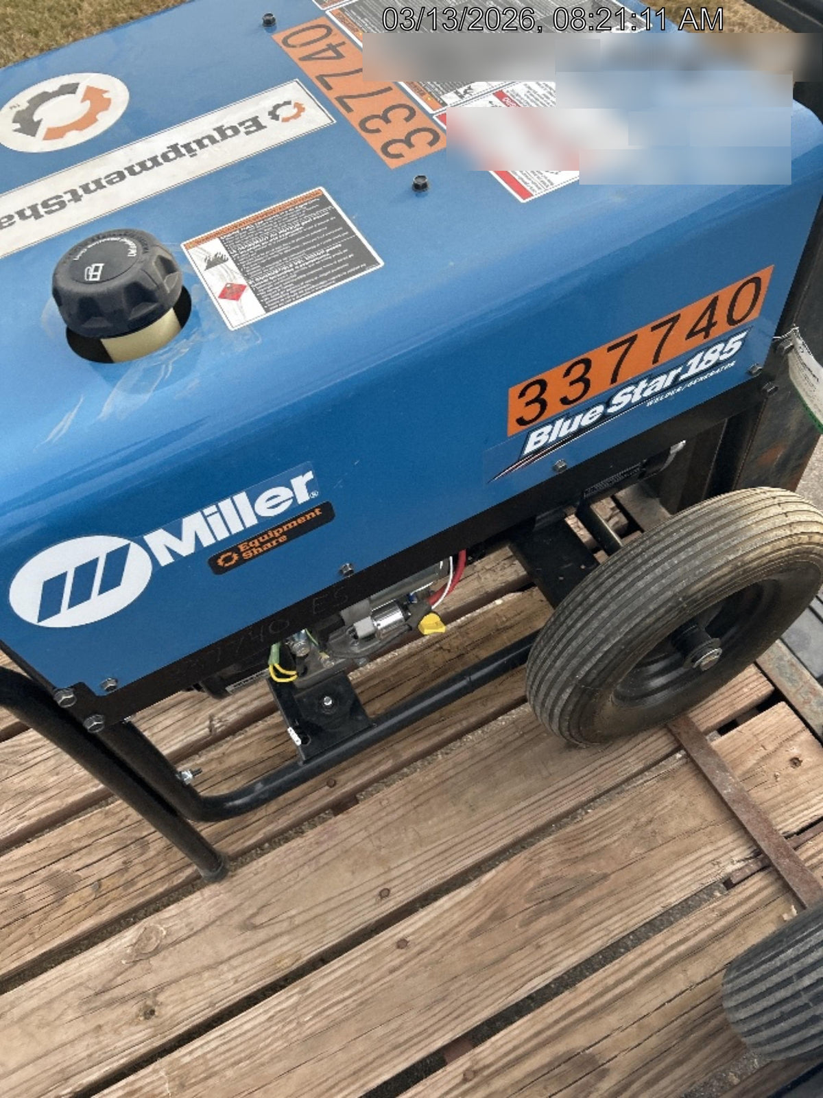 2023 MILLER ELECTRIC Blue Star 185