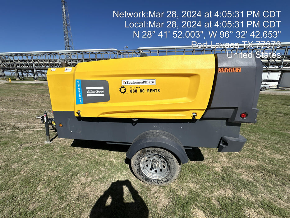 2023 ATLAS COPCO XAS 400-150 PACE
