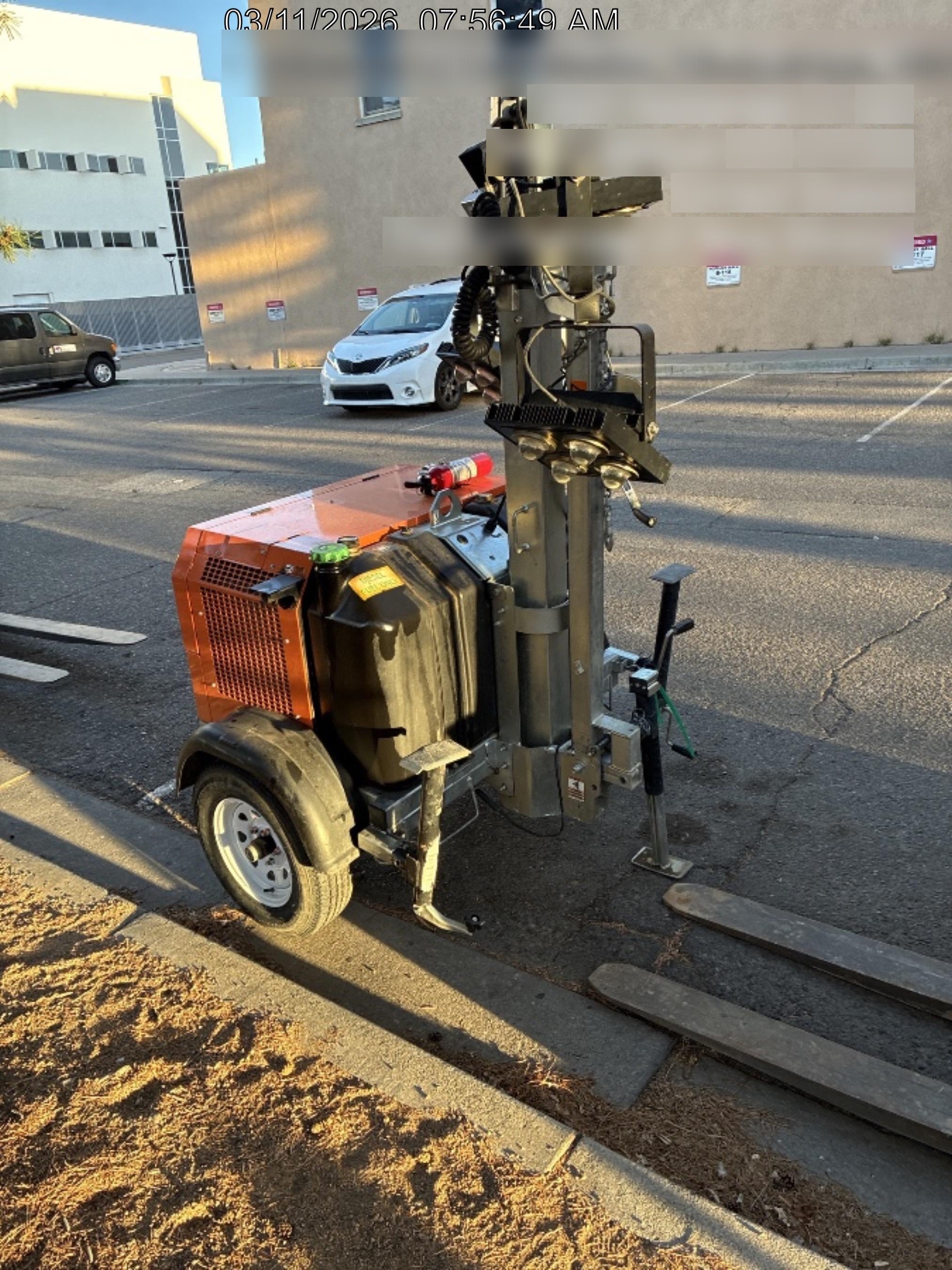 2024 Wanco WLTT-4MM4K Diesel, Deep Sea Controller, Shore Power Plug, Auto Start, (4) 350W LED Floodlights, 4kW Generator, 60 Gal Fuel Tank, 2" Ball, T3