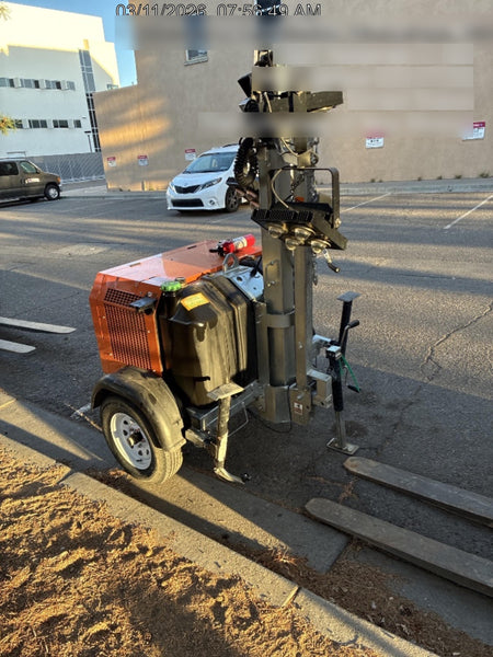 2024 Wanco WLTT-4MM4K Diesel, Deep Sea Controller, Shore Power Plug, Auto Start, (4) 350W LED Floodlights, 4kW Generator, 60 Gal Fuel Tank, 2" Ball, T3