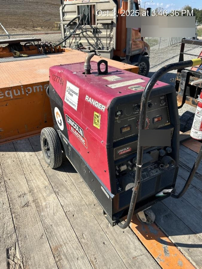 2021 Lincoln Electric Ranger 305 LPG K3430-1, Ranger 305 LPG, Undercarriage, Tank Holder & Strap, 10kw AC Gen, 25hp Kohler LPG Eng