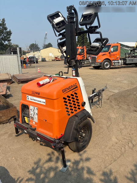 2023 Generac MLT2 Diesel, Flex Switch 120V Input, Powerzone Controller, (4) 320W LED Lights, 4kW Generator, 39.9 Gal Fuel Tank, 2" Ball, T3