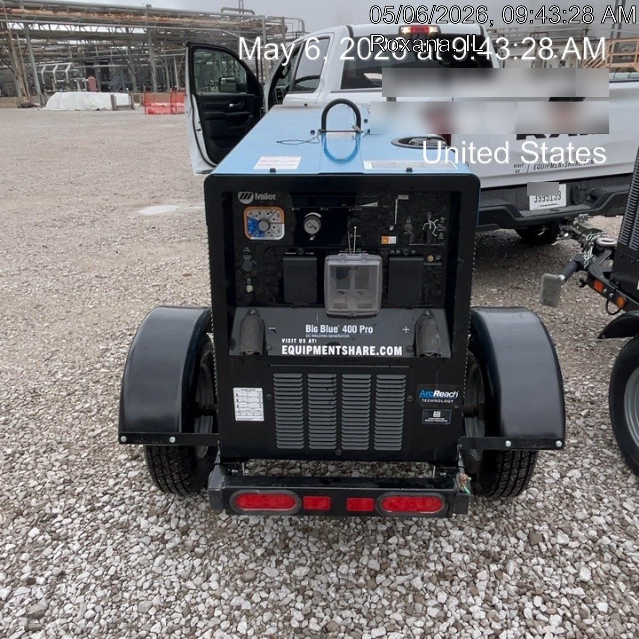 2025 MILLER ELECTRIC BIG BLUE 400