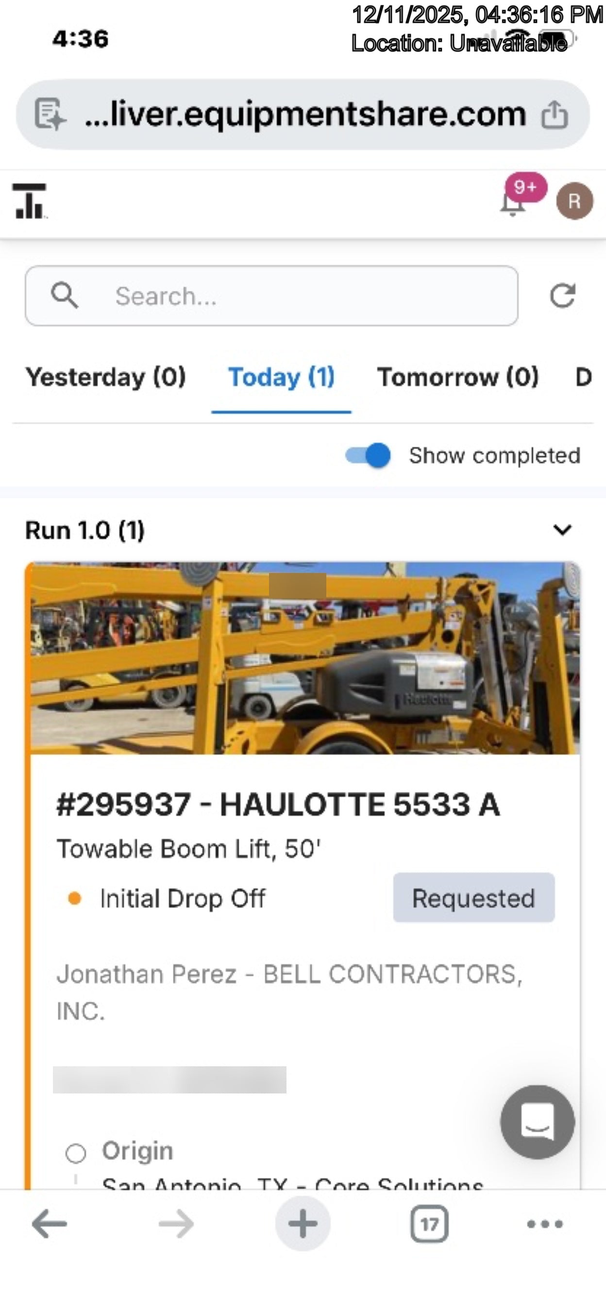 2023 HAULOTTE 5533 A