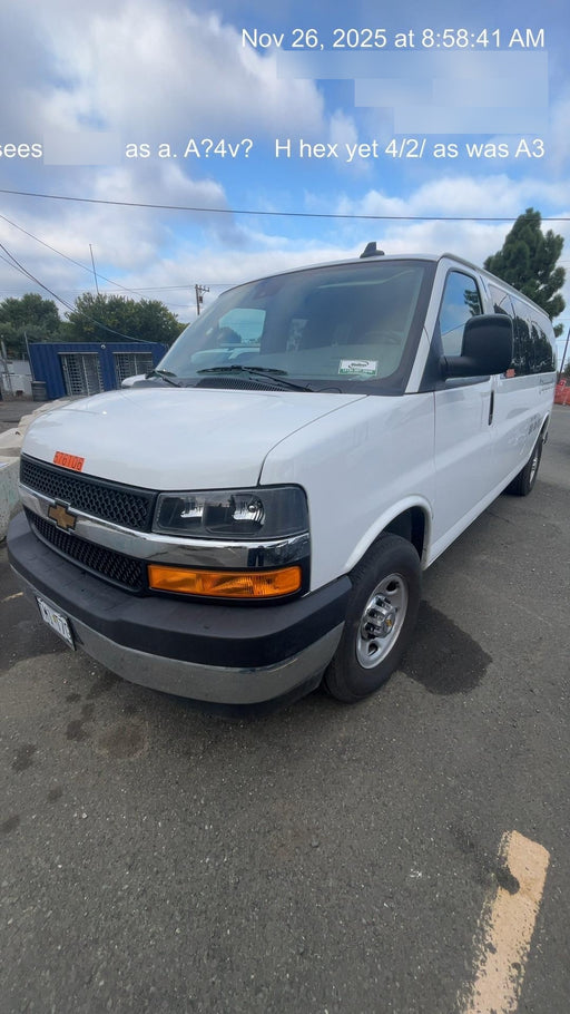 2025 CHEVROLET Express Van - Rental