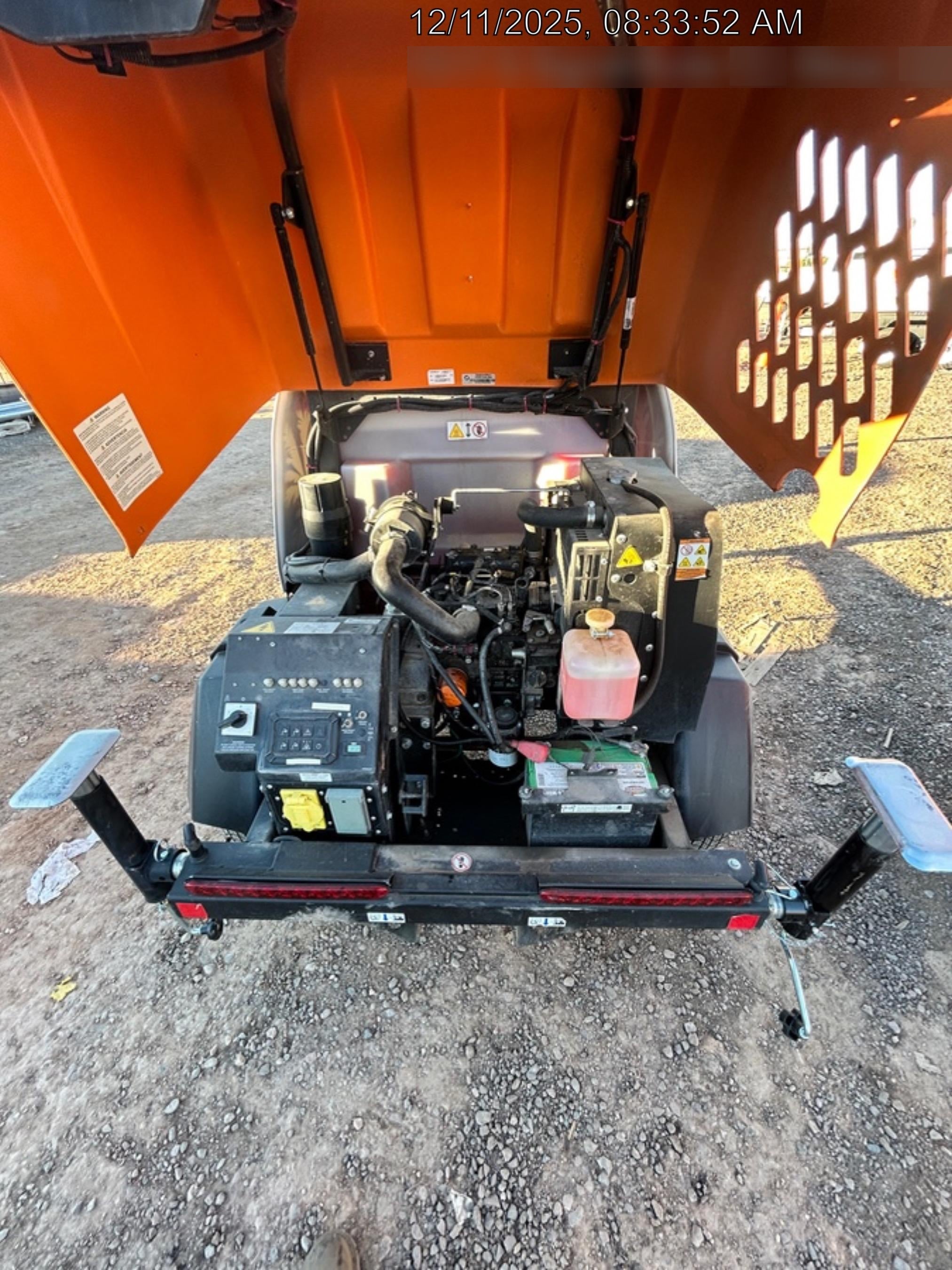 2023 Generac MLT2 Diesel, Flex Switch 120V Input, Powerzone Controller, (4) 320W LED Lights, 4kW Generator, 39.9 Gal Fuel Tank, 2" Ball, T3