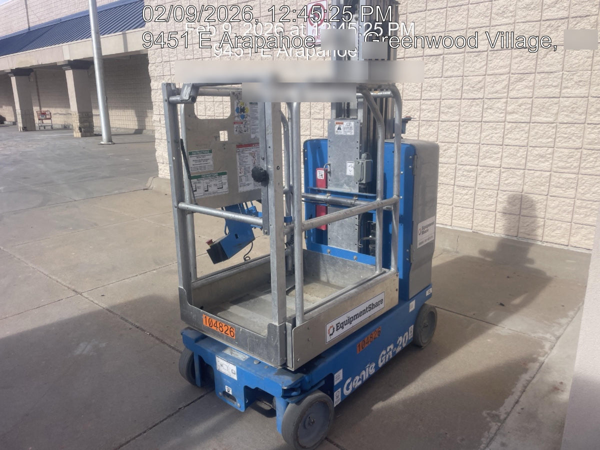 2020 GENIE GR-20