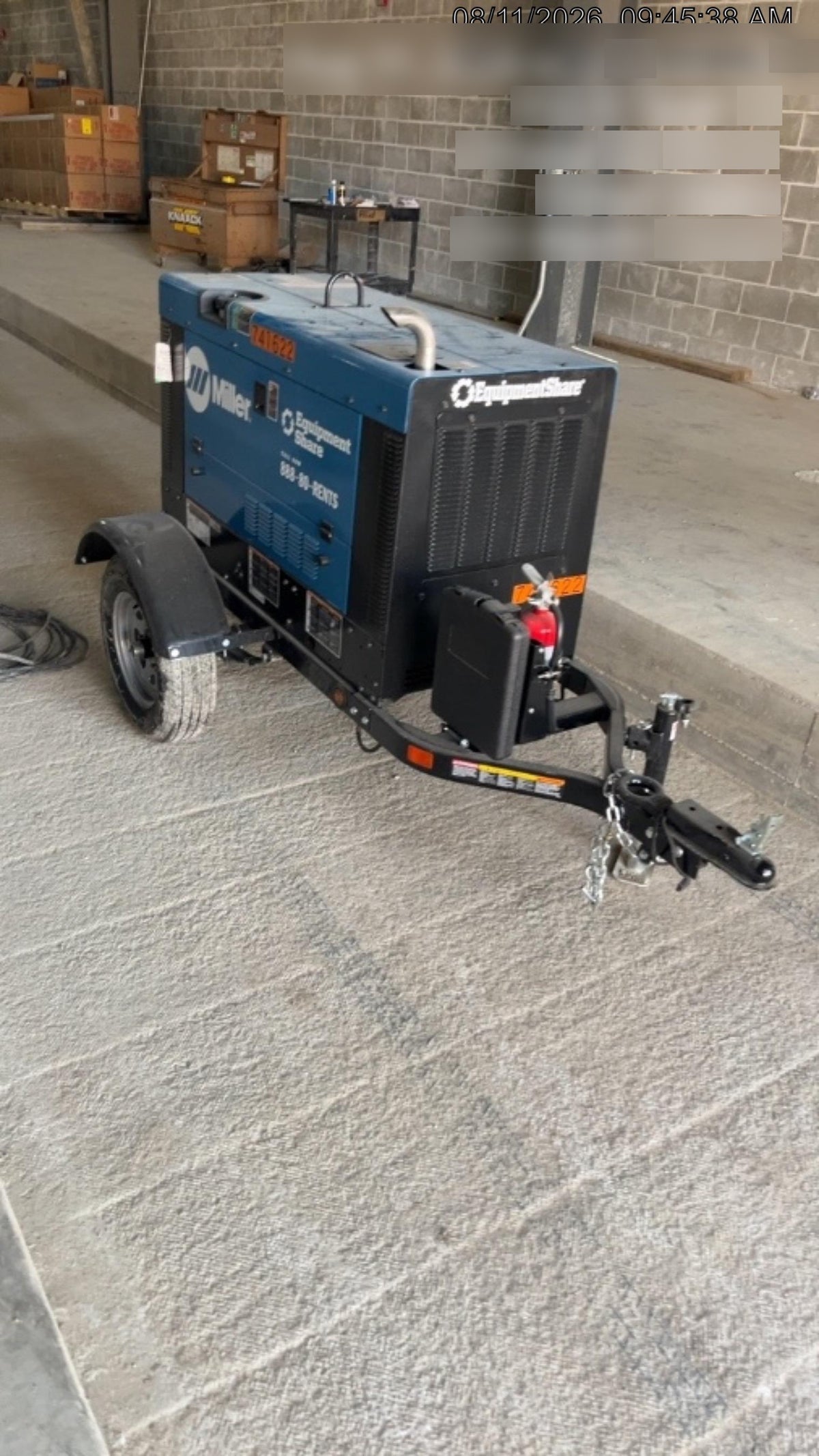 2026 MILLER ELECTRIC BIG BLUE 400