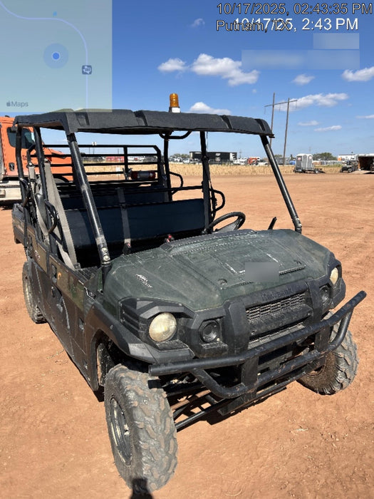 Kawasaki Mule PRO-DXT Movement Alarm, Beacon, Hard Top, ES Track Hardware