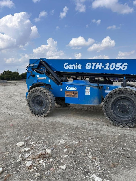 2018 Genie GTH-1056 Genie GTH-1056 w/Open ROPS, FF Tires, Work Light/Beacon, 60" Carriage and Forks