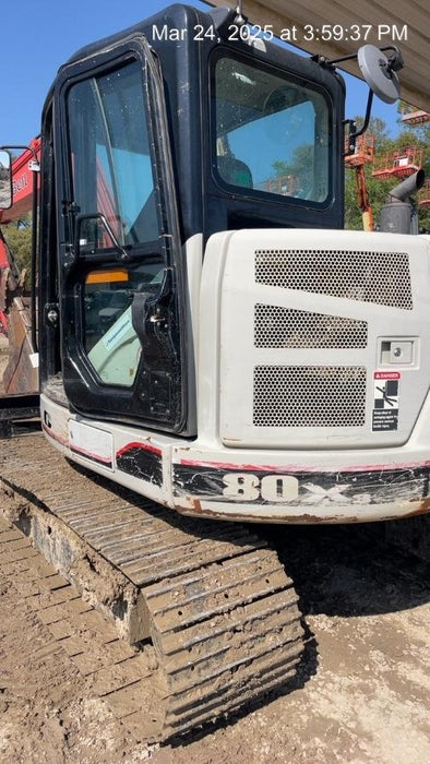 2020 Link-Belt 80X3EX 80 X3 SPIN ACE FINAL TIER 4 HYDRAULIC CRAWLER EXCAVATOR BASE MACHINE F.O.B. PORT OF ENTRY