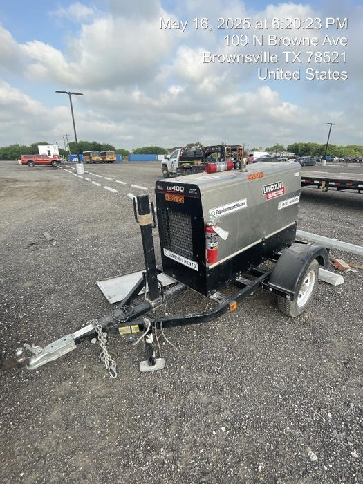 2024 Lincoln Electric LE400 Kubota V1505, Trlr, Cable Rack, Light Kit, ES Decals, T3