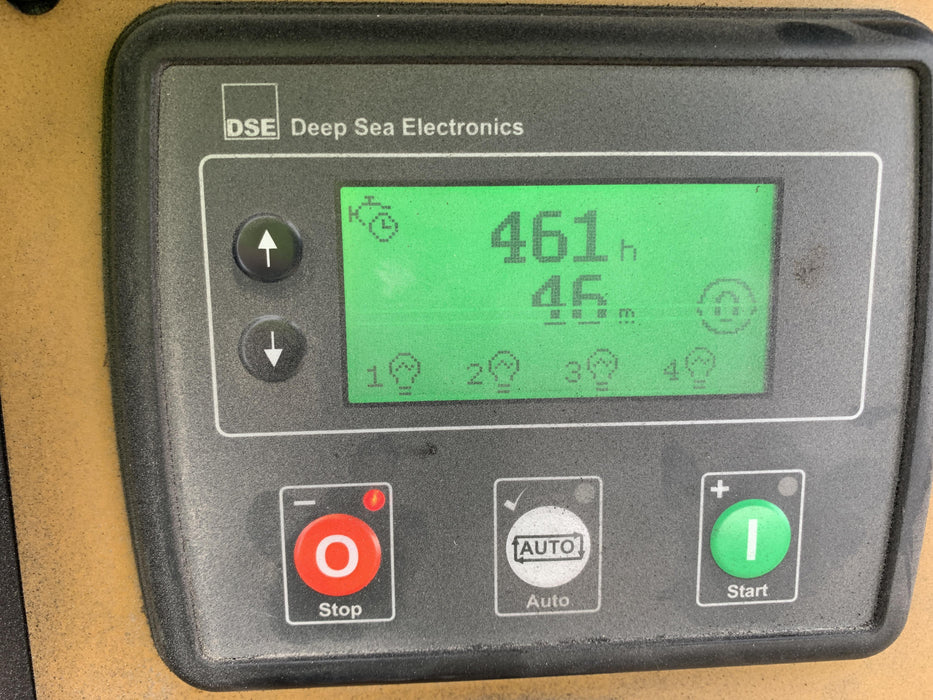 Allmand NLV3GR (4) LED Light Fixture 350W, 23' Vertical Mast, 3kW Prime, Towable, Deep Sea L401, Leveling Jacks, Yanmar T4F 5.8hp