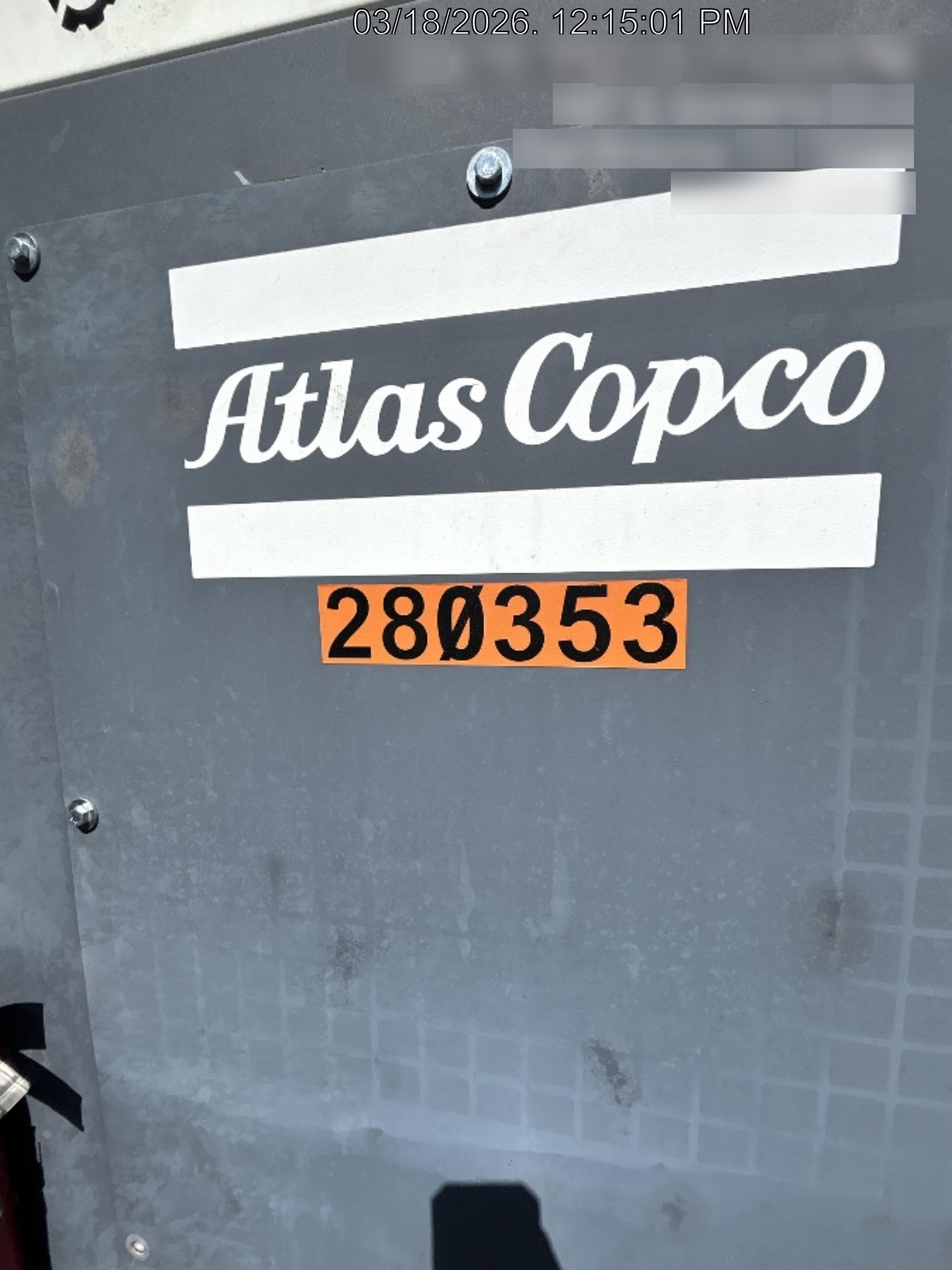 2022 ATLAS COPCO QAS 125