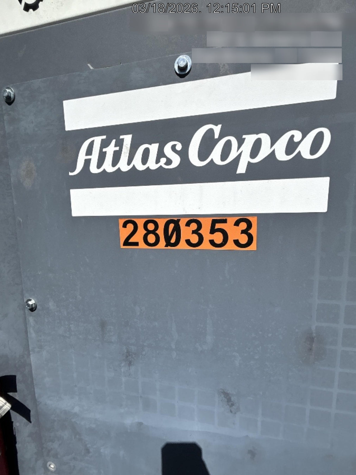 2022 ATLAS COPCO QAS 125