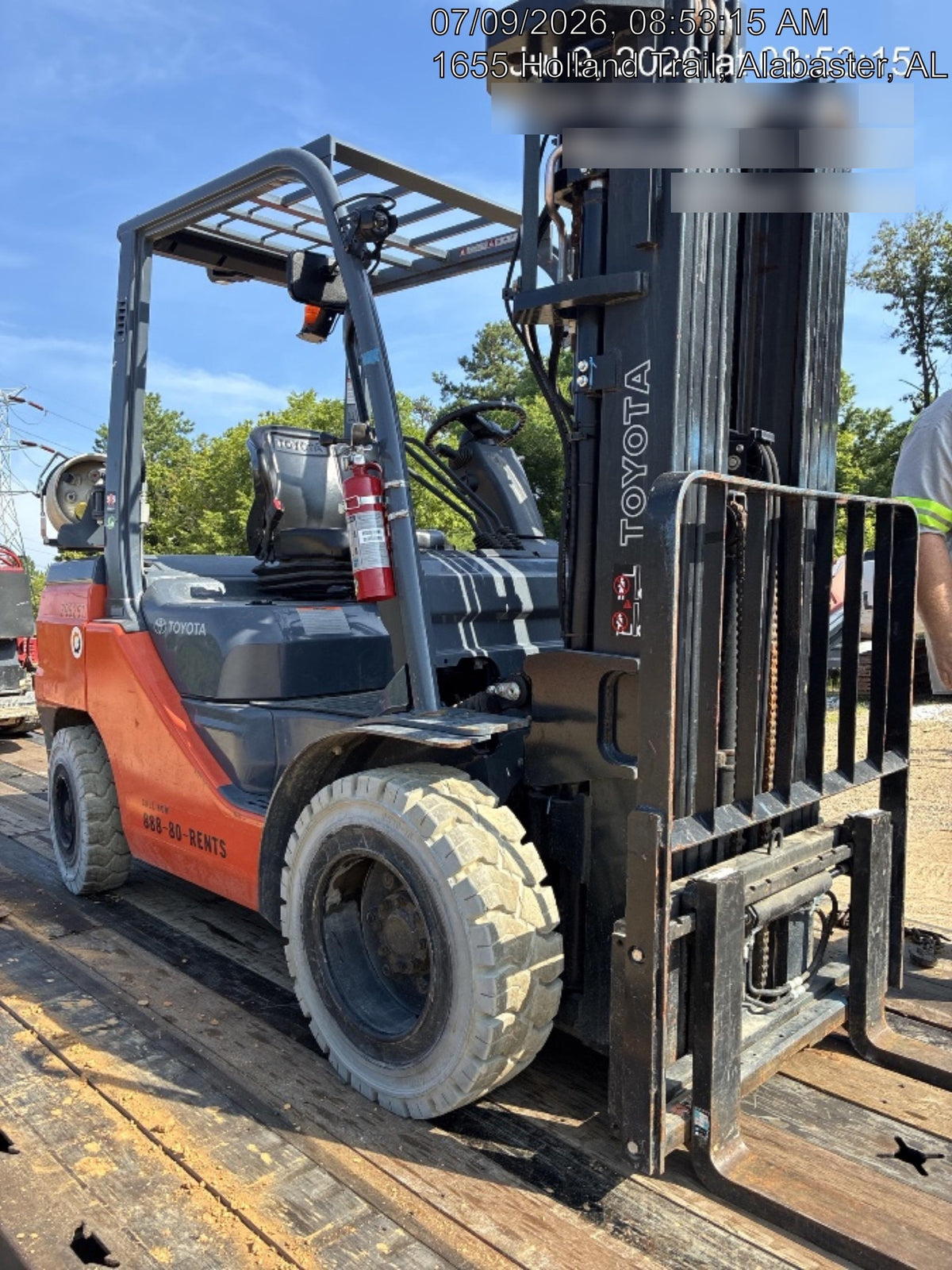2023 TOYOTA 8FGU30 LP - Quad