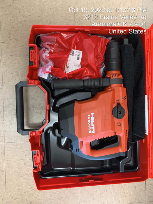 2021 HILTI TE 50-AVR