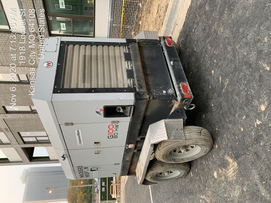 2018 WACKER NEUSON G100