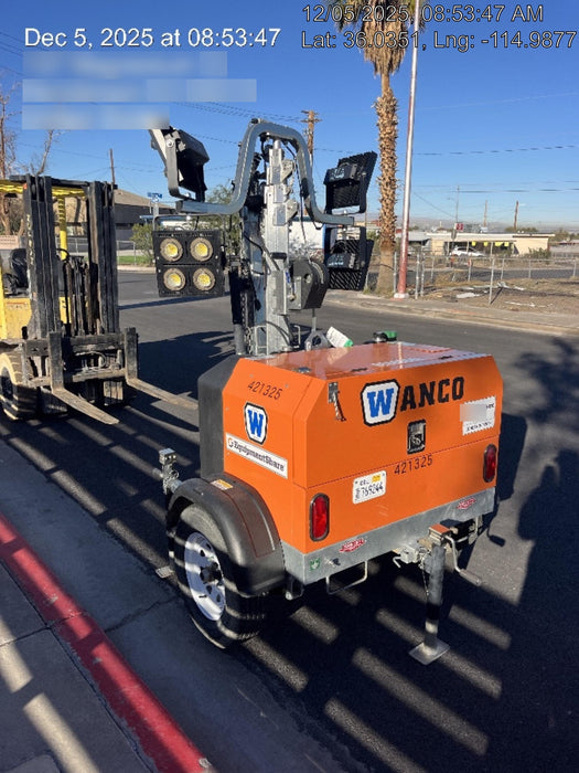 2024 Wanco WLTT-4MM4K Diesel, Deep Sea Controller, Shore Power Plug, Auto Start, (4) 350W LED Floodlights, 4kW Generator, 60 Gal Fuel Tank, 2" Ball, T3